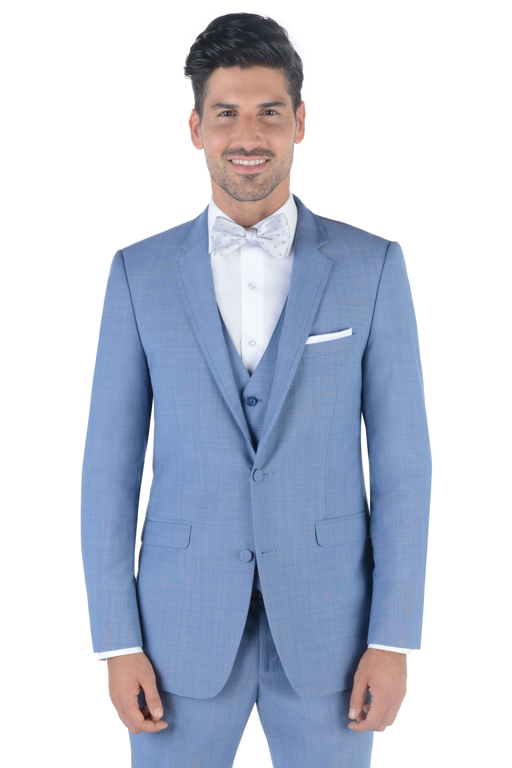 Cornflower Blue Brunswick by Allure Men | Savvi Formalwear