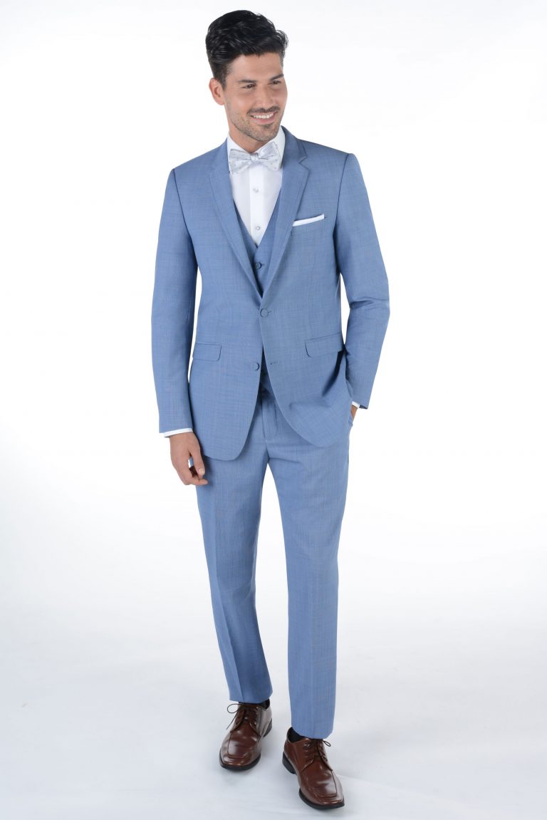 Cornflower Blue Brunswick by Allure Men | Savvi Formalwear