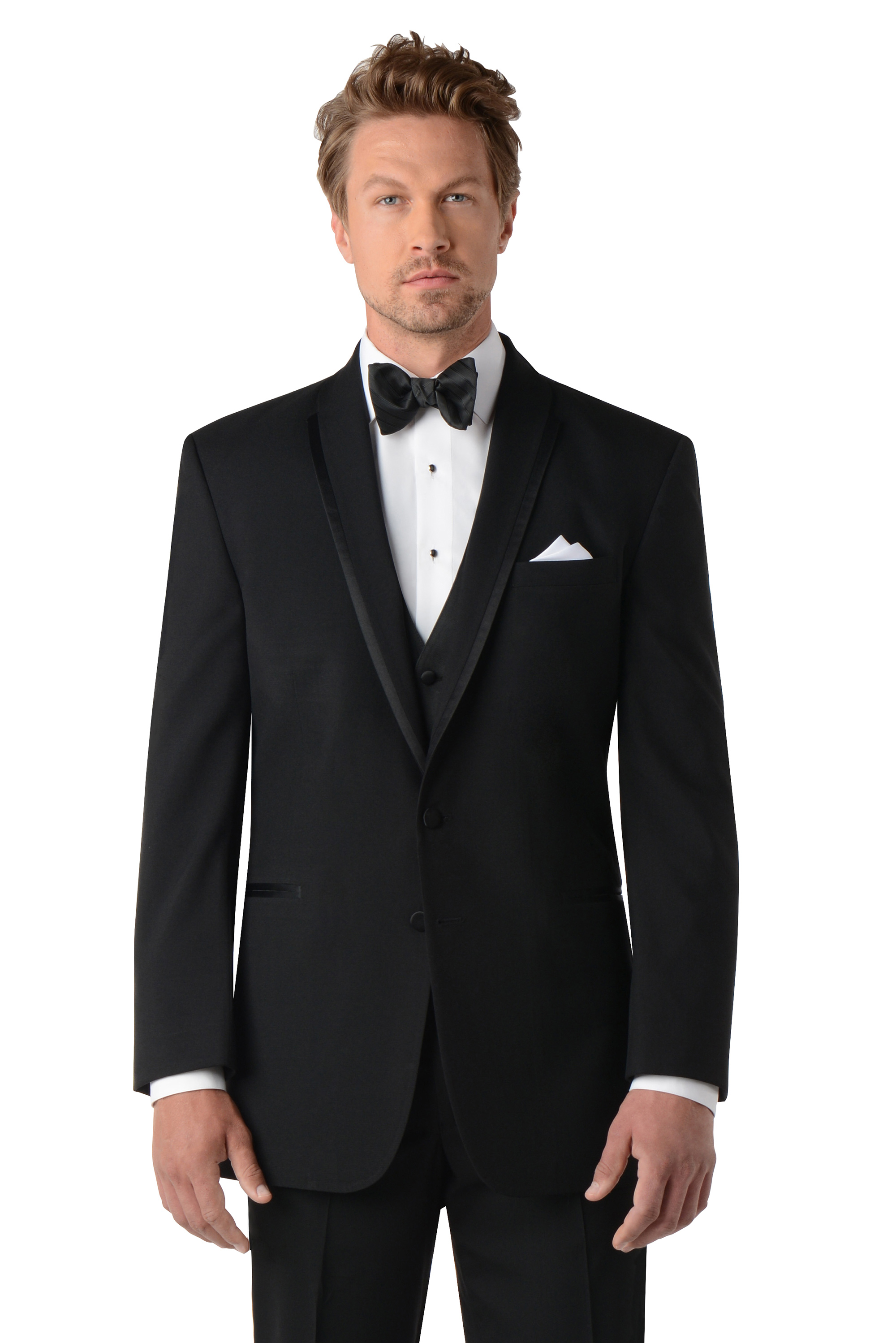 Details about   Mens 44 R  Black La Strada  by After Six Tuxedo Jacket and Pant 